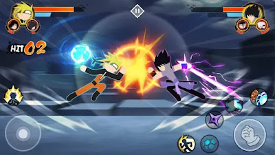 لعبة stickman ninja - 3v3